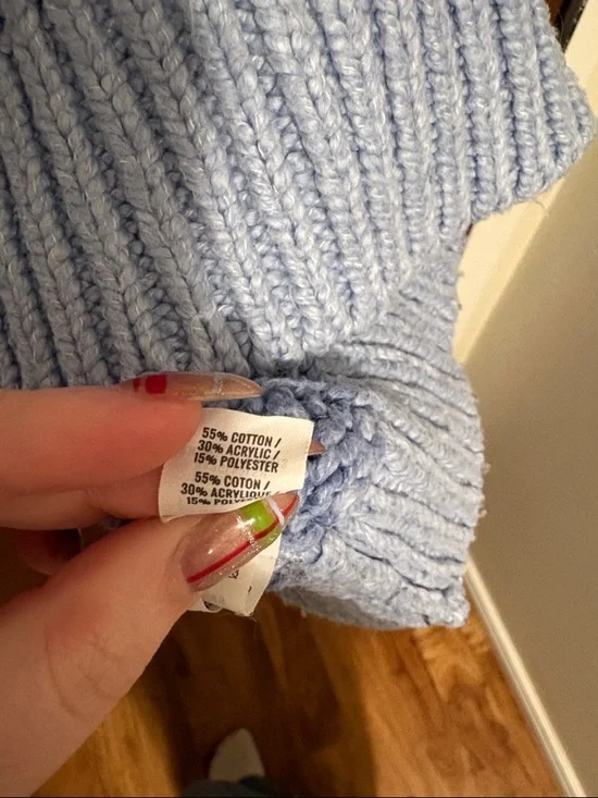 Aerie Patchwork Knit Sweater - Picture 5 of 7